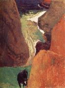 Paul Gauguin The depths of the Gulf oil painting reproduction